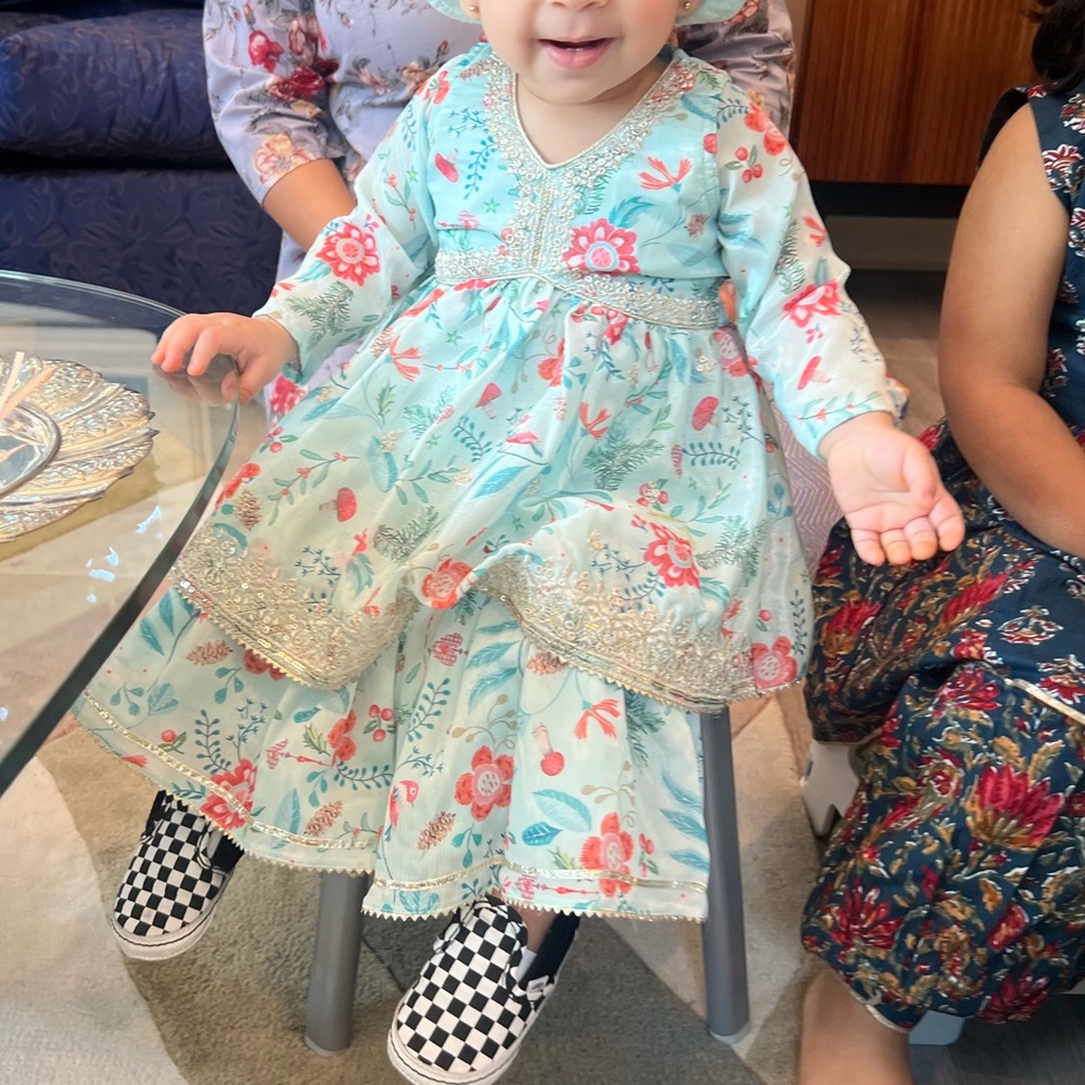 Baby Indian Sharara Set 12months/ size 16